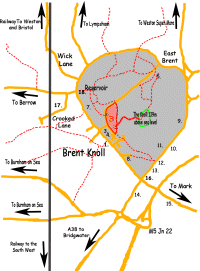 Walk Route Map