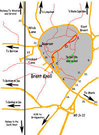 Walk Route Map
